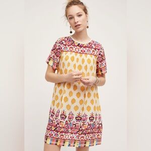 Anthropologie Tanvi Kedia Dress with slip